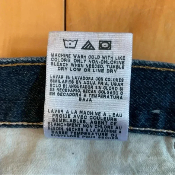 NWT Wrangler Authentics Men’s Size 50 Dark Wash Denim Shorts ZM250SW Big & Tall - Picture 6 of 7